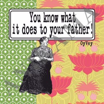 תמונה של You know what it does to your father Magnet