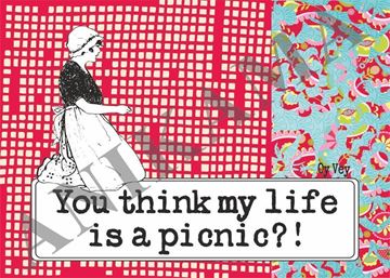 תמונה של You think my life is a picnic Placemat