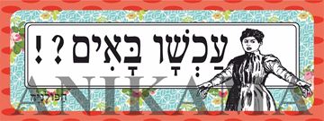 תמונה של מדבקה עכשיו באים