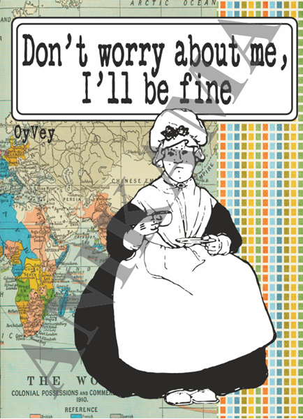 תמונה של Don't worry about me I'll be fine Passport Cover