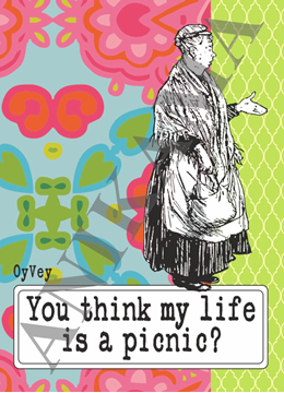 תמונה של You think my life is a picnic Passport Cover