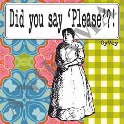 תמונה של Did you say please Apron