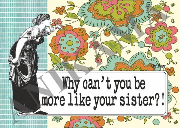תמונה של Why can't you be more like your sister Placemat