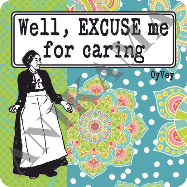 תמונה של Well excuse me for caring Magnet